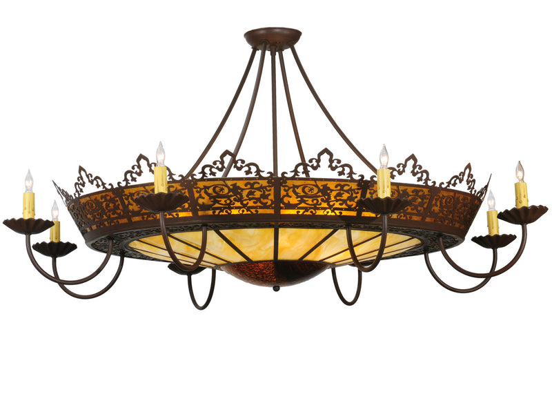 Meyda Tiffany 114129 16 Light Chandelier, Cafe Noir