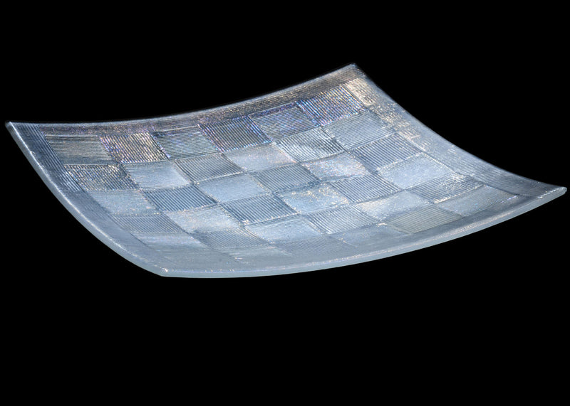 Meyda Tiffany 114434 Plate, Reeded Irid