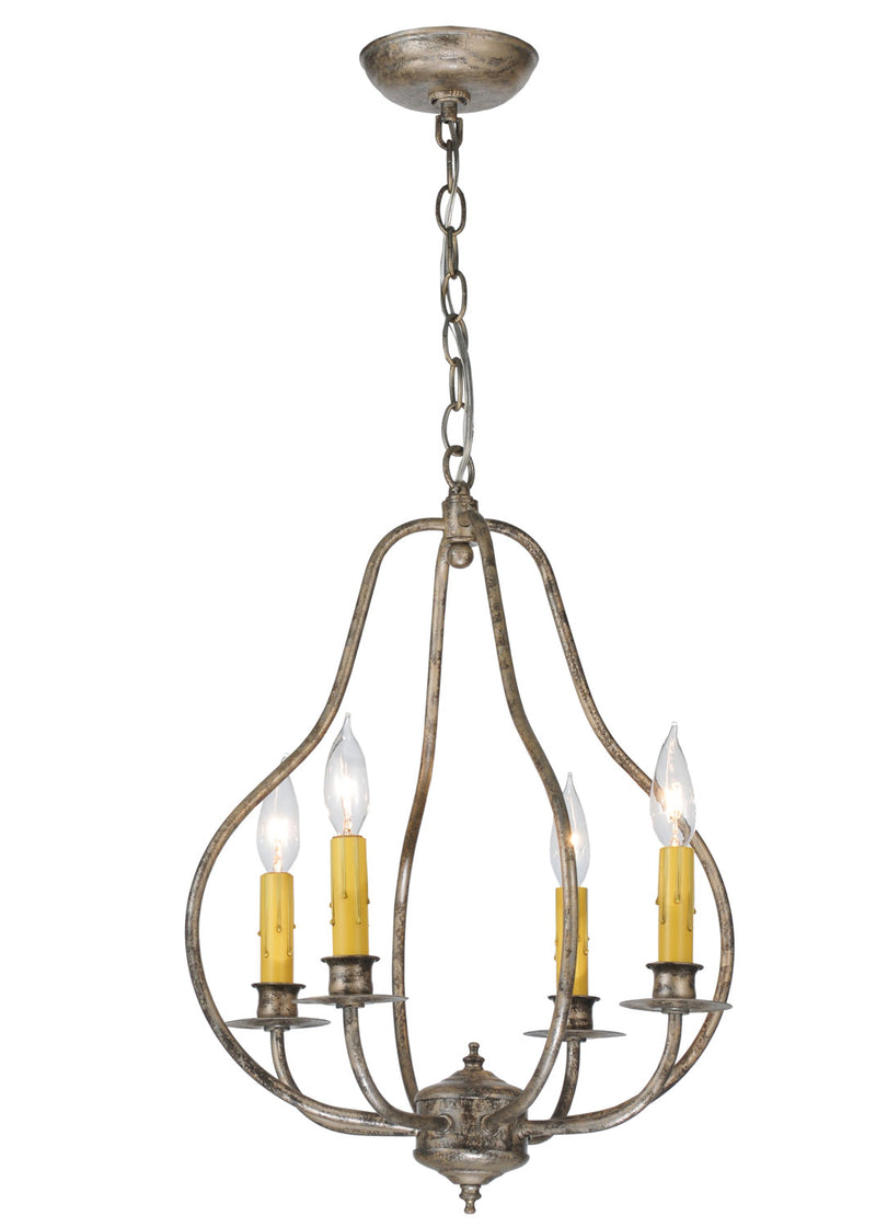 Meyda Tiffany 115225 Four Light Chandelier, Corinth