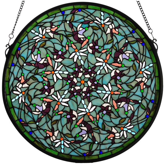 Meyda Tiffany 98956 Window, Zasdy Tacir Blue Zair