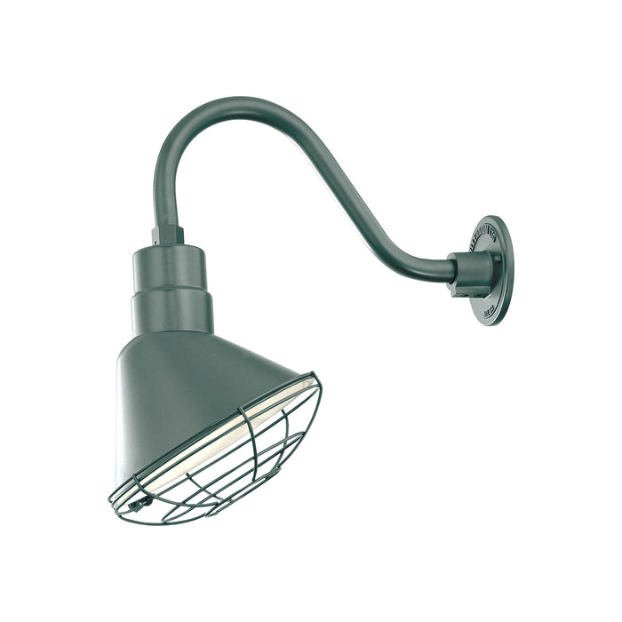 Millennium RAS10-SG One Light Pendant, Satin Green