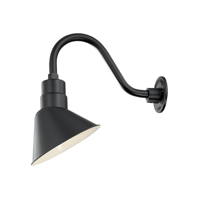 Millennium RAS10-SB One Light Pendant, Satin Black