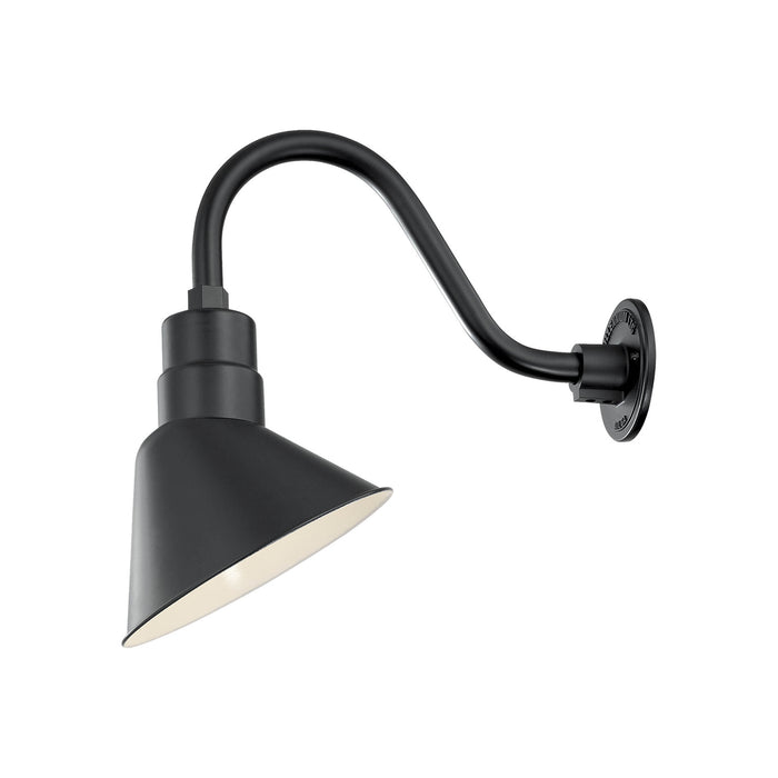 Millennium RAS10-SB One Light Pendant, Satin Black