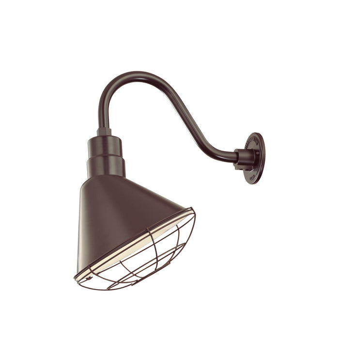 Millennium RAS12-ABR One Light Pendant, Architectural Bronze