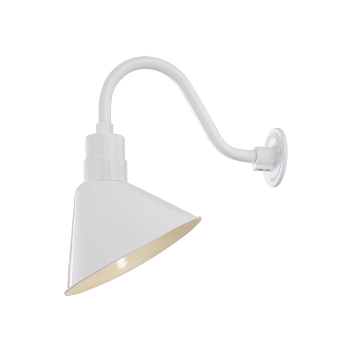 Millennium RAS12-WH One Light Pendant, White