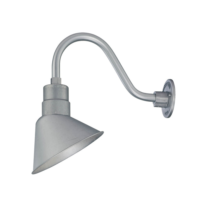 Millennium RAS10-GA One Light Pendant, Galvanized