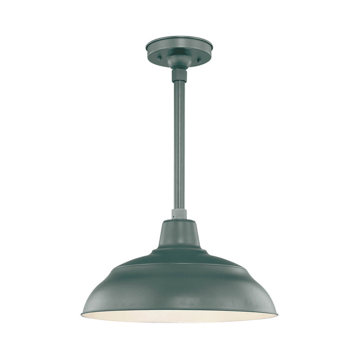 Millennium RWHS17-SG One Light Pendant, Satin Green