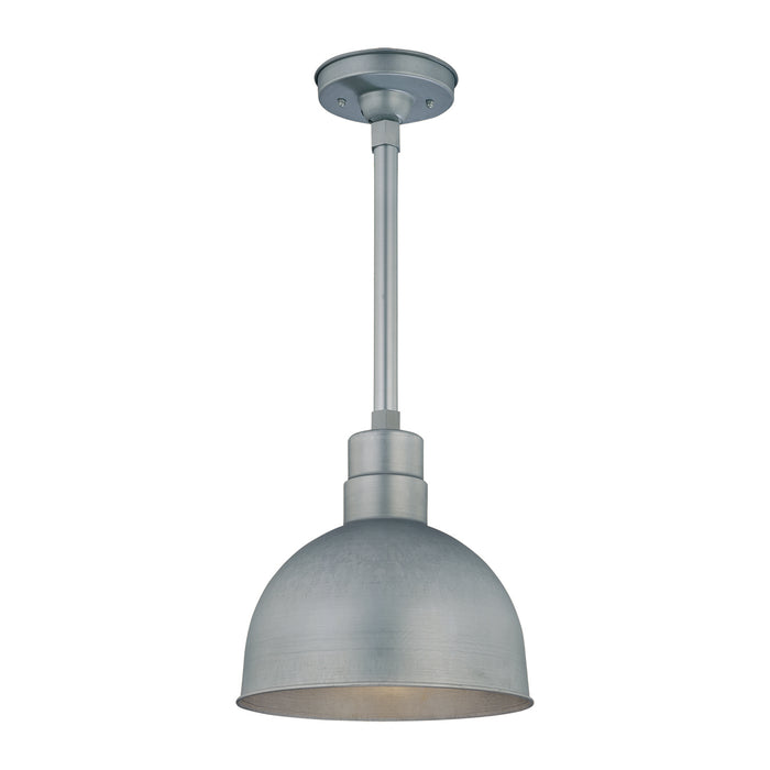 Millennium RDBS12-GA One Light Pendant, Galvanized