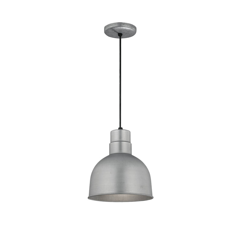 Millennium RDBC10-GA One Light Pendant, Galvanized