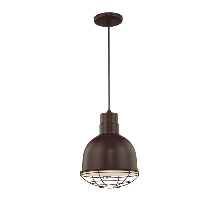 Millennium RDBC10-ABR One Light Pendant, Architectural Bronze