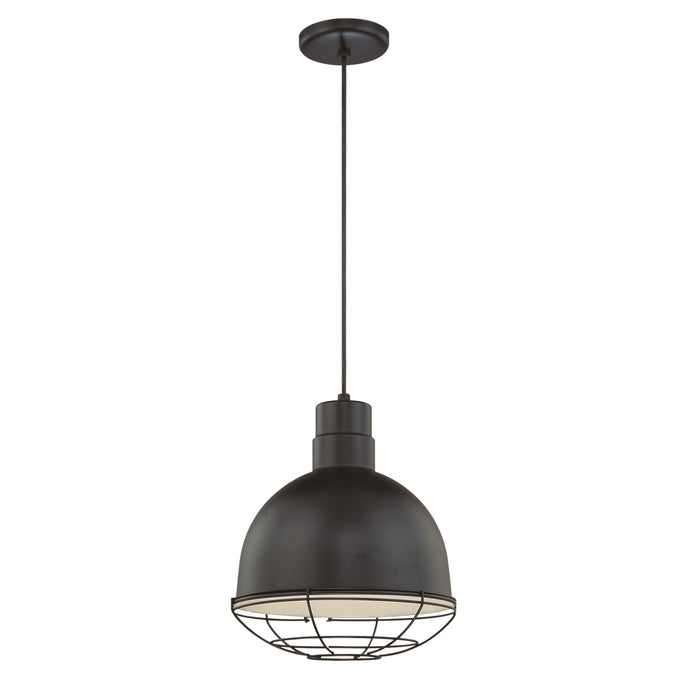 Millennium RDBC12-SB One Light Pendant, Satin Black