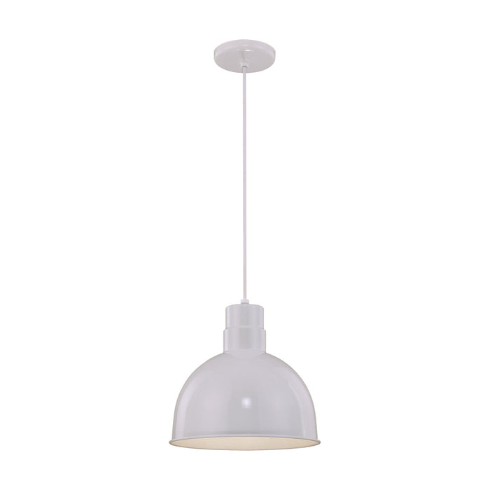 Millennium RDBC12-WH One Light Pendant, White