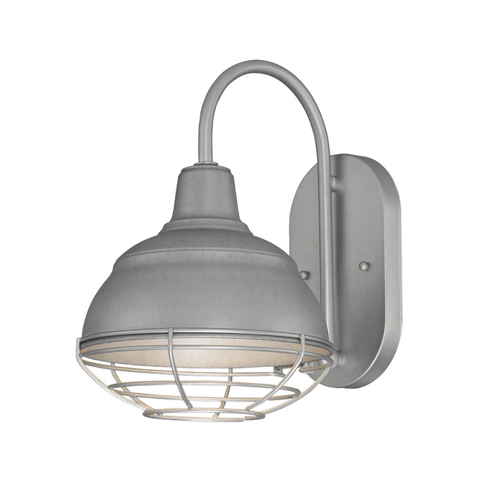 Millennium RWHWB8-GA One Light Wall Bracket, Galvanized