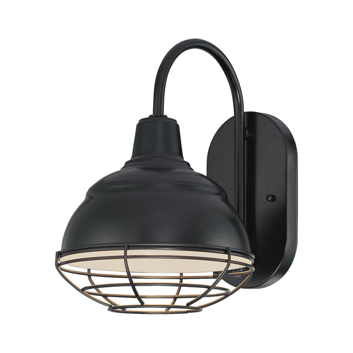 Millennium RWHWB8-SB One Light Wall Bracket, Satin Black
