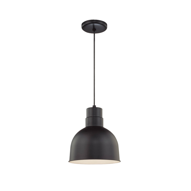 Millennium RDBC10-SB One Light Pendant, Satin Black