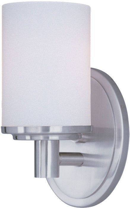 Maxim 9051SWSN One Light Bath Vanity, Satin Nickel