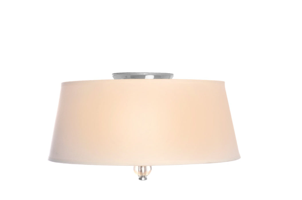 Maxim 12751WTPN Three Light Flush Mount, Polished Nickel