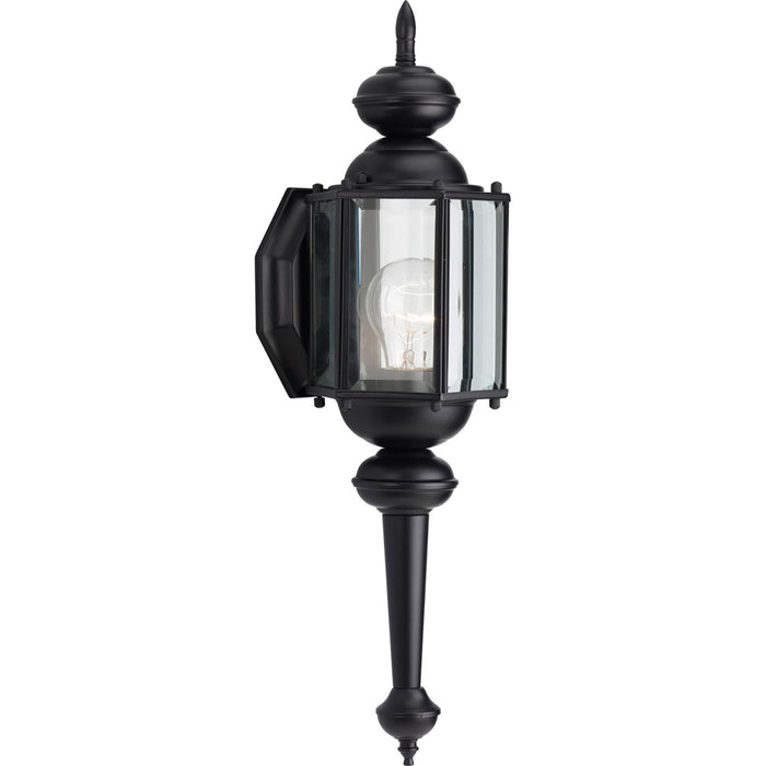 Progress Lighting P5758-31 One Light Wall Lantern, Black