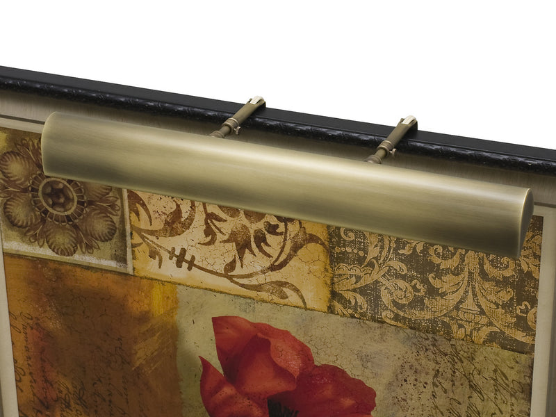 House of Troy T24-71 Three Light Picture Light, Antique Brass
