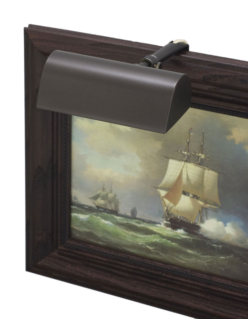 House of Troy T5-81 One Light Picture Light, Mahogany Bronze