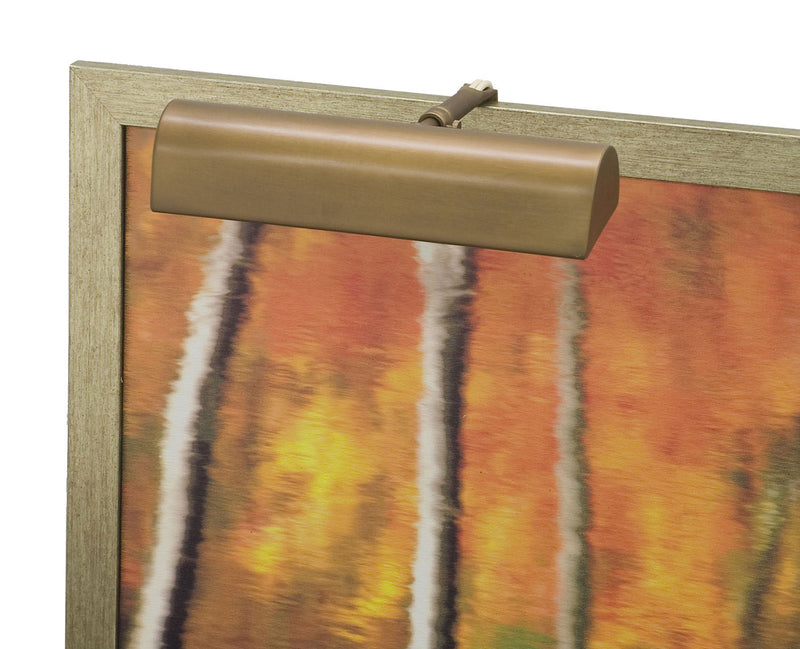 House of Troy T9-76 One Light Picture Light, Weathered Brass