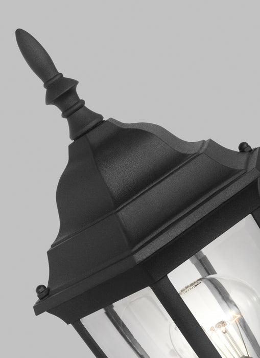 Generation Lighting 88940-12 One Light Outdoor Wall Lantern, Black