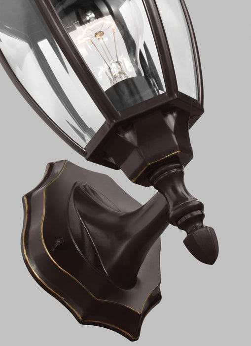 Generation Lighting 88940-71 One Light Outdoor Wall Lantern, Antique Bronze