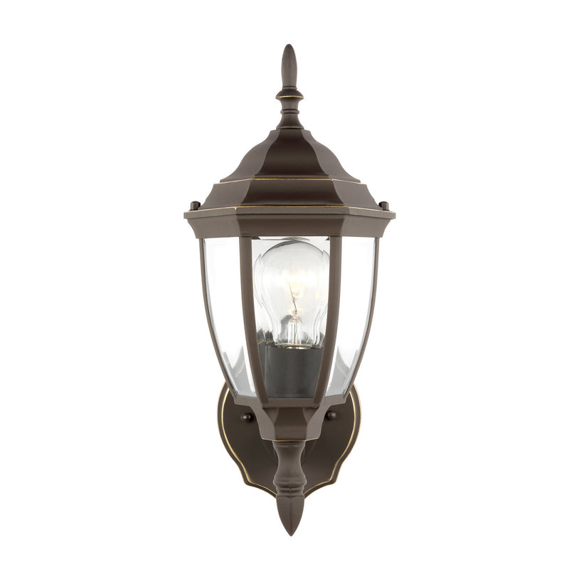 Generation Lighting 88940-71 One Light Outdoor Wall Lantern, Antique Bronze