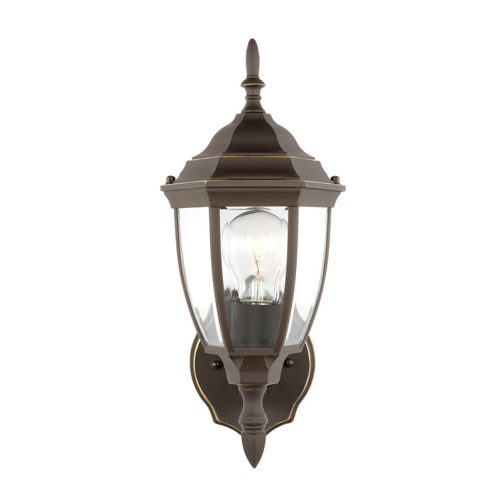 Generation Lighting 88940-71 One Light Outdoor Wall Lantern, Antique Bronze