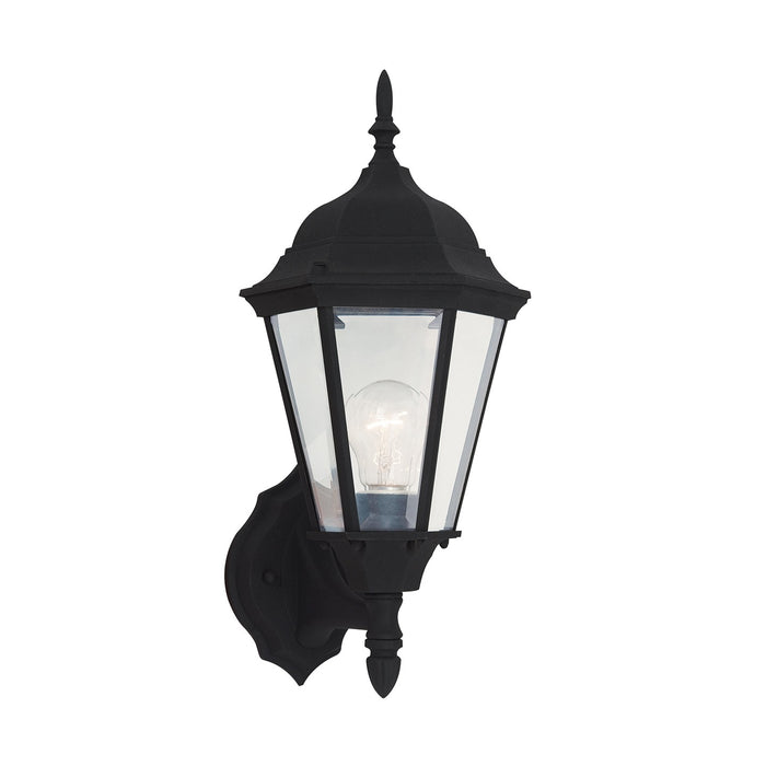 Generation Lighting 88941-12 One Light Outdoor Wall Lantern, Black