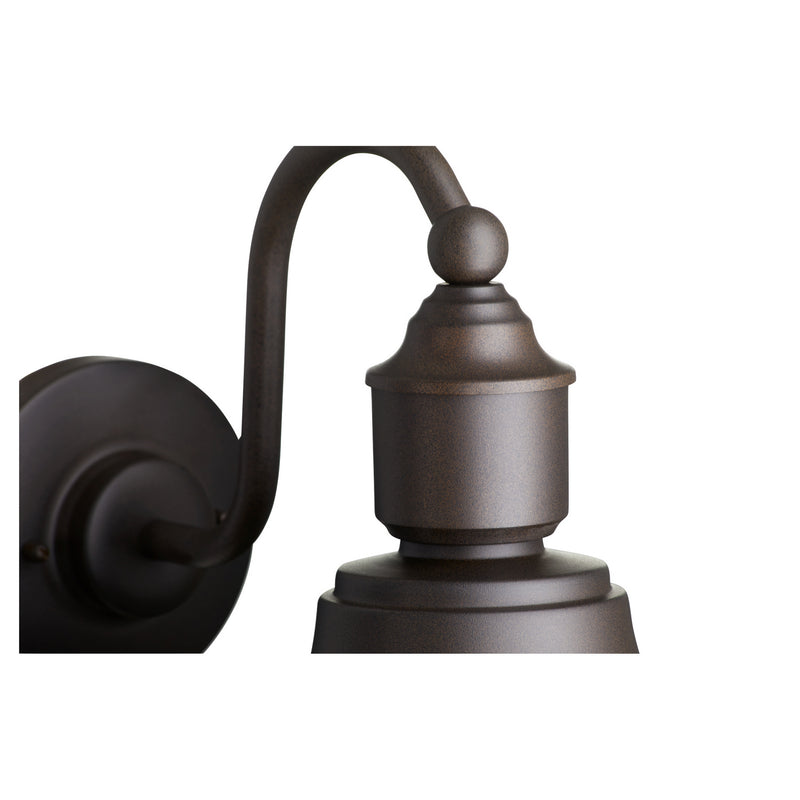 Quorum 760-86 One Light Wall Mount, Oiled Bronze