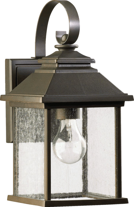 Quorum 7940-7-86 One Light Wall Mount, Oiled Bronze