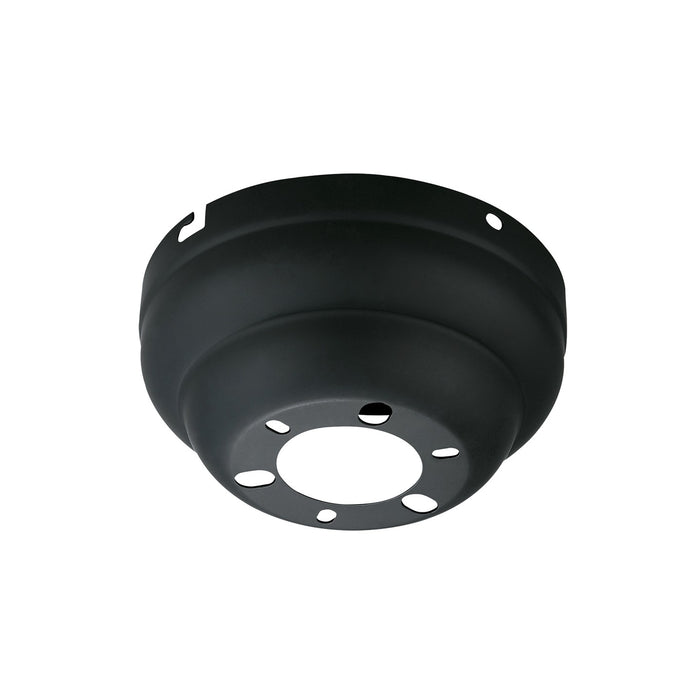 Visual Comfort Fan MC90BK Flush Mount Canopy, Matte Black