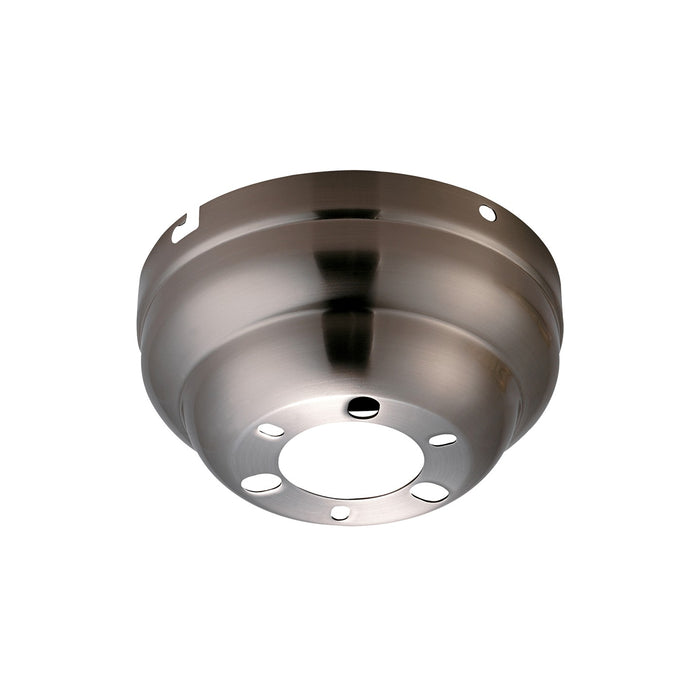 Visual Comfort Fan MC90BS Flush Mount Canopy, Brushed Steel