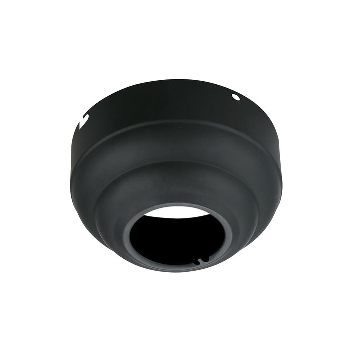 Visual Comfort Fan MC95BK Slope Ceiling Adapter, Matte Black