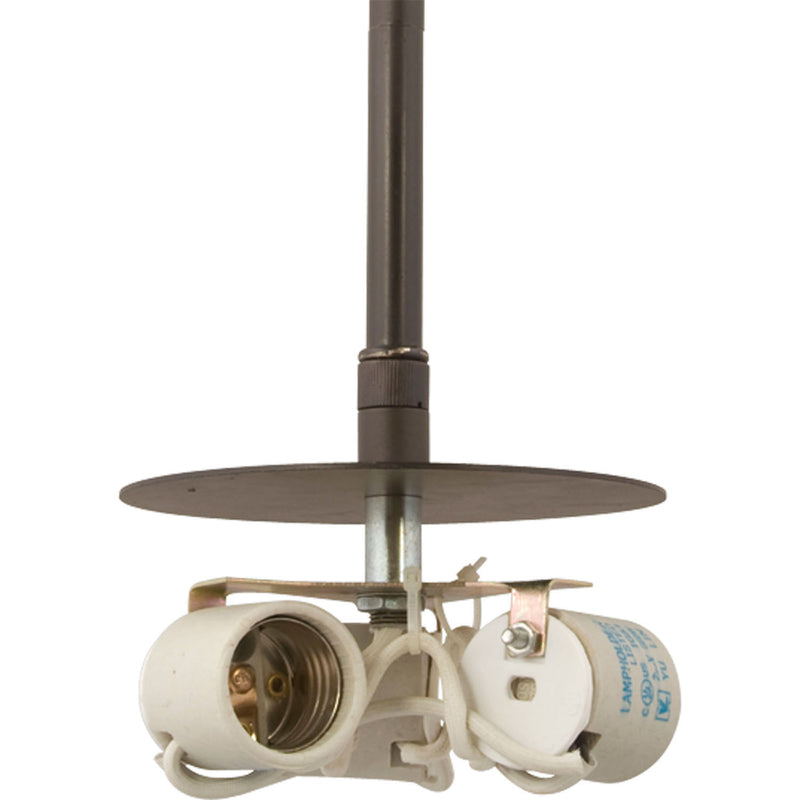 Progress Lighting P5199-20 Three Light Pendant, Antique Bronze