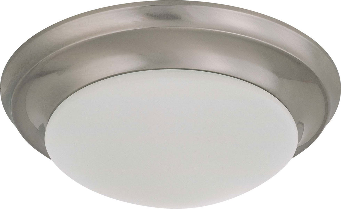Nuvo Lighting 60-3271 One Light Flush Mount, Brushed Nickel