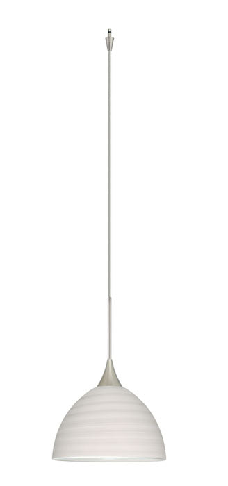 Besa XP-4679KR-SN Pendant, Satin Nickel