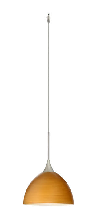 Besa XP-4679OK-SN Pendant, Satin Nickel