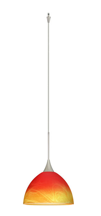 Besa XP-4679SL-SN Pendant, Satin Nickel
