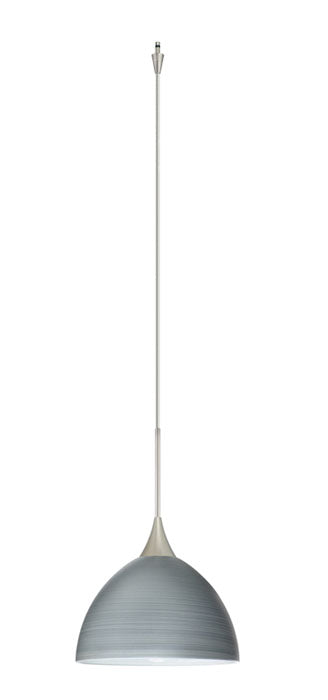 Besa XP-4679TN-SN Pendant, Satin Nickel