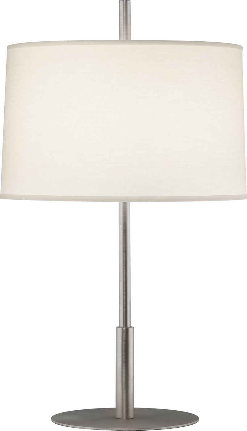 Robert Abbey S2184 One Light Accent Lamp, Stainless Steel