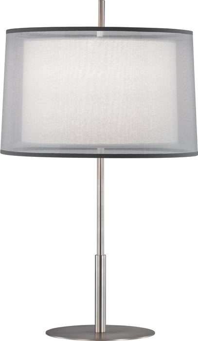 Robert Abbey S2190 One Light Table Lamp, Stainless Steel
