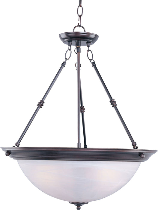 Maxim 5846MROI Three Light Pendant, Oil Rubbed Bronze