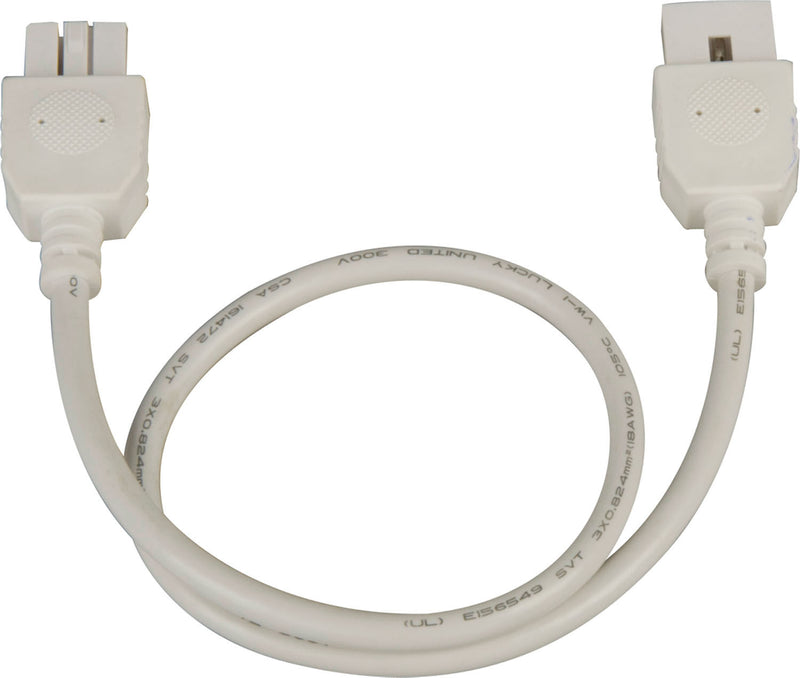 Maxim 87876WT 9" Connector Cord, White