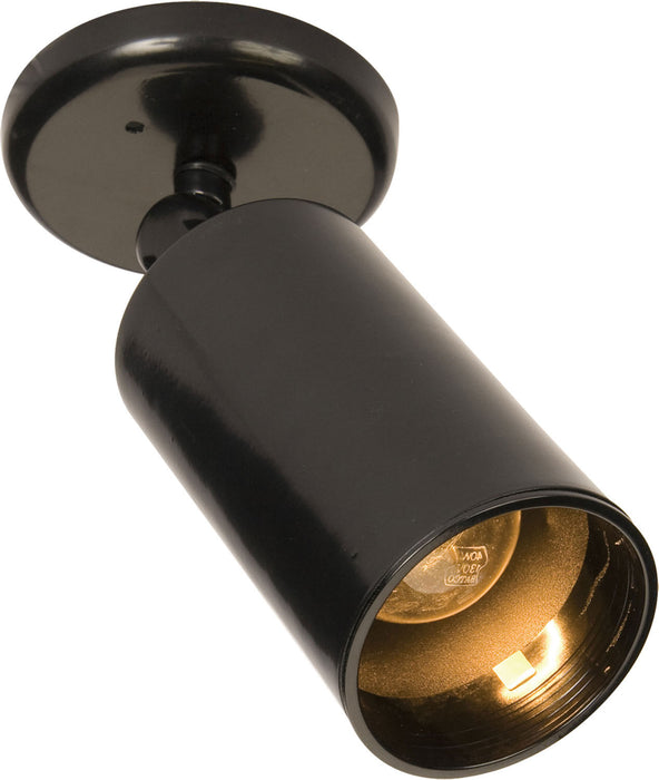 Maxim 92010BK One Light Flush Mount, Black