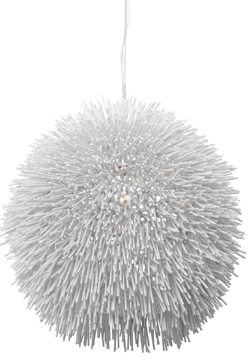 Varaluz 169P01WH One Light Pendant, White