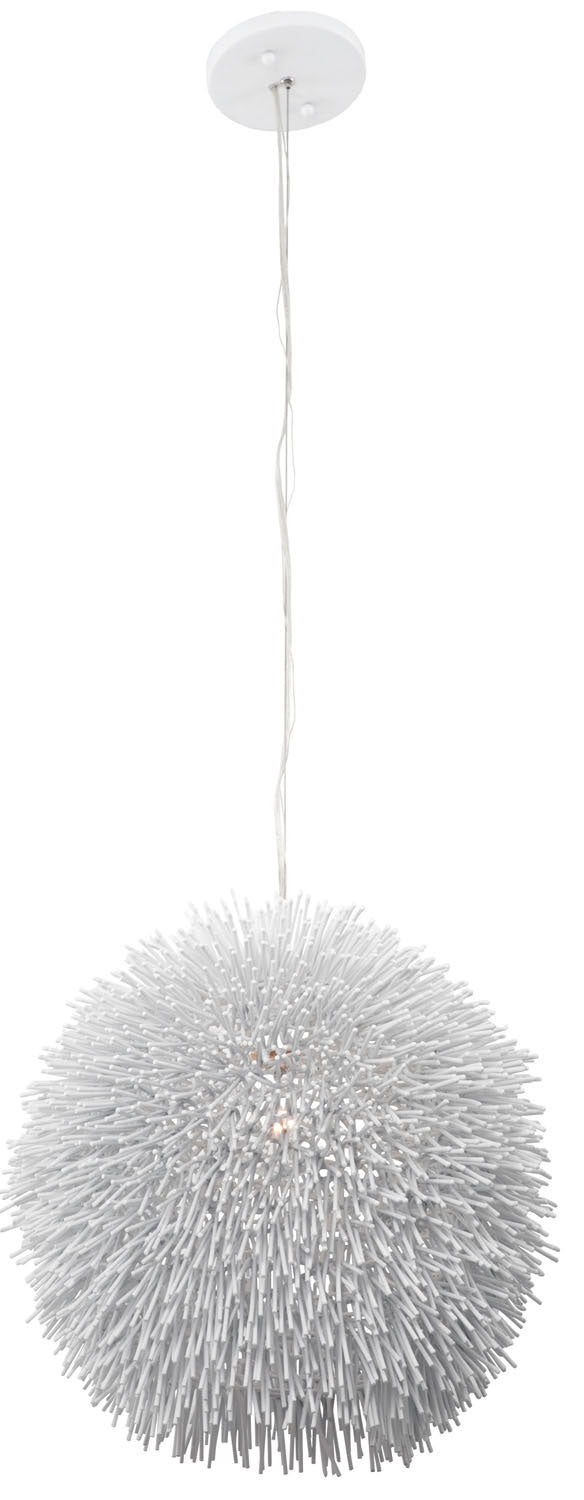 Varaluz 169P01WH One Light Pendant, White