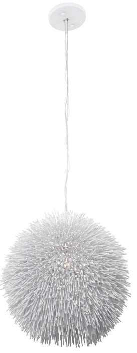 Varaluz 169P01WH One Light Pendant, White