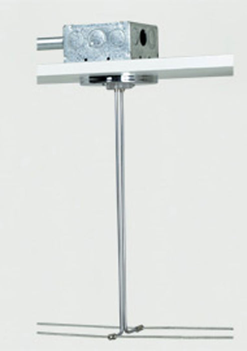 Visual Comfort Architectural 700KP4C24S Kl 4In Rnd Power Feed Canopy Single-Feed, Satin Nickel